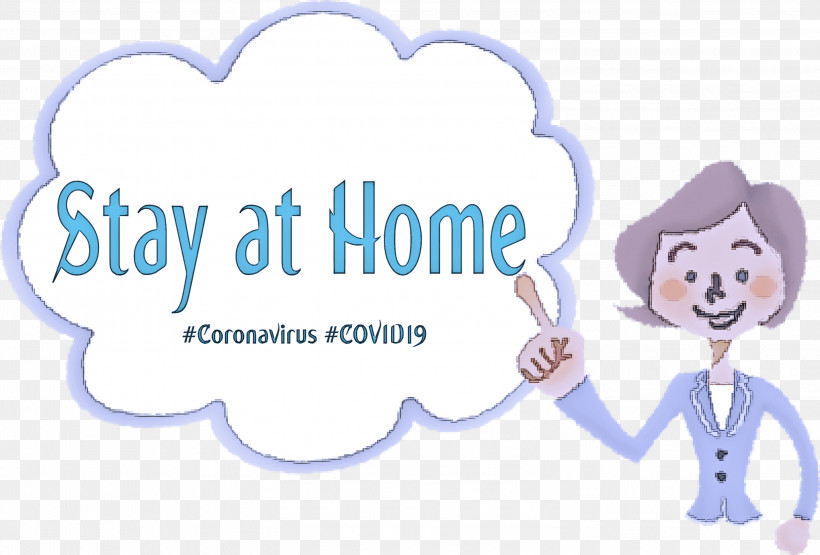 Stay At Home Coronavirus COVID19, PNG, 2999x2032px, Stay At Home, Cartoon, Coronavirus, Covid19, Logo Download Free