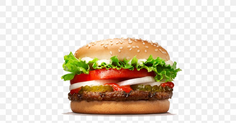 Whopper Hamburger Cheeseburger Chicken Sandwich Veggie Burger, PNG, 950x496px, Whopper, American Food, Beef, Big King, Breakfast Sandwich Download Free