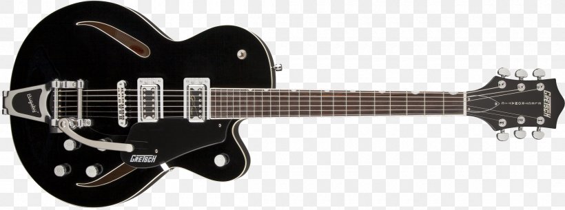 Gretsch Electric Guitar Musical Instruments Bigsby Vibrato Tailpiece, PNG, 2400x893px, Gretsch, Acoustic Electric Guitar, Archtop Guitar, Bass Guitar, Bigsby Vibrato Tailpiece Download Free