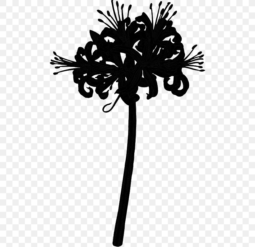 Palm Trees Plant Stem Flower Leaf Line, PNG, 500x793px, Palm Trees, Blackandwhite, Botany, Branching, Flower Download Free