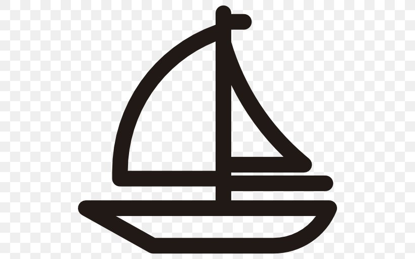 Sailing Ship Boat, PNG, 512x512px, Sailing Ship, Black And White, Boat, Brand, Mainsail Download Free