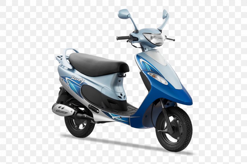 Scooter TVS Scooty TVS Motor Company India Car, PNG, 2000x1334px, Scooter, Car, Car Dealership, Electric Blue, Hero Maestro Download Free