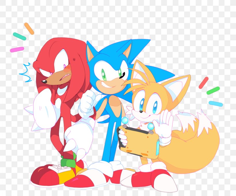 Sonic & Knuckles Sonic The Hedgehog 2 Knuckles The Echidna Sonic Chaos Tails, PNG, 1024x850px, Watercolor, Cartoon, Flower, Frame, Heart Download Free