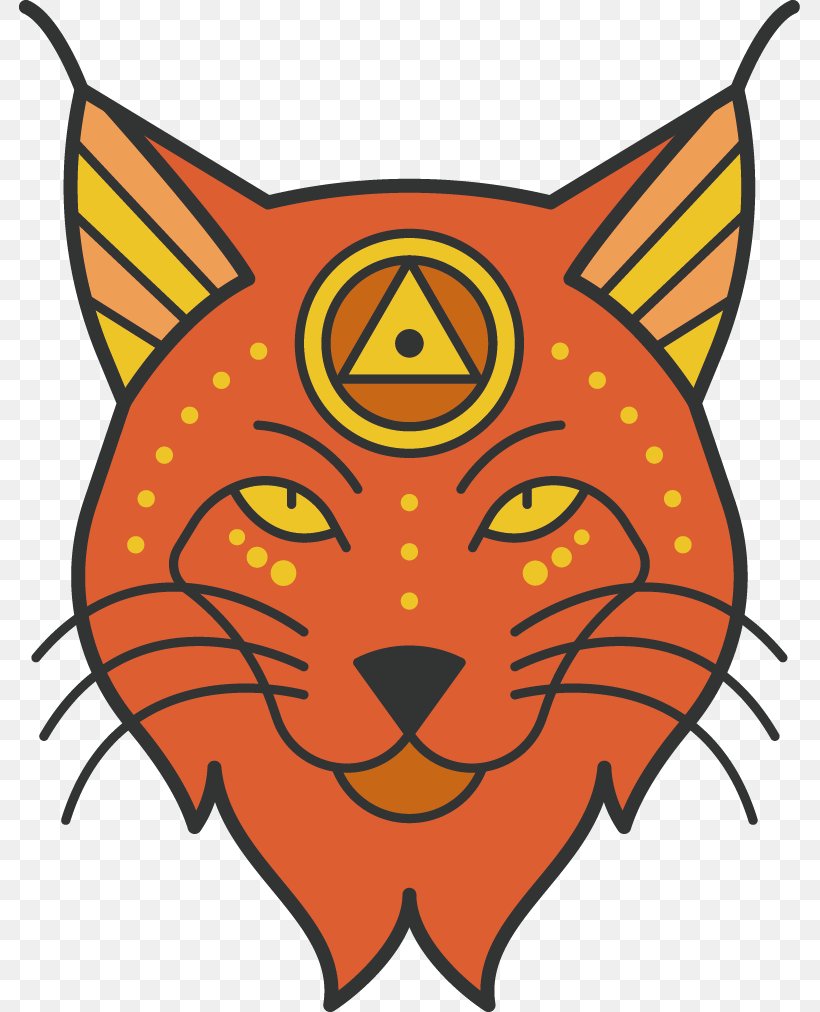 Bobcat Euclidean Vector Gratis Icon, PNG, 781x1012px, Bobcat, Animal, Art, Artwork, Carnivoran Download Free
