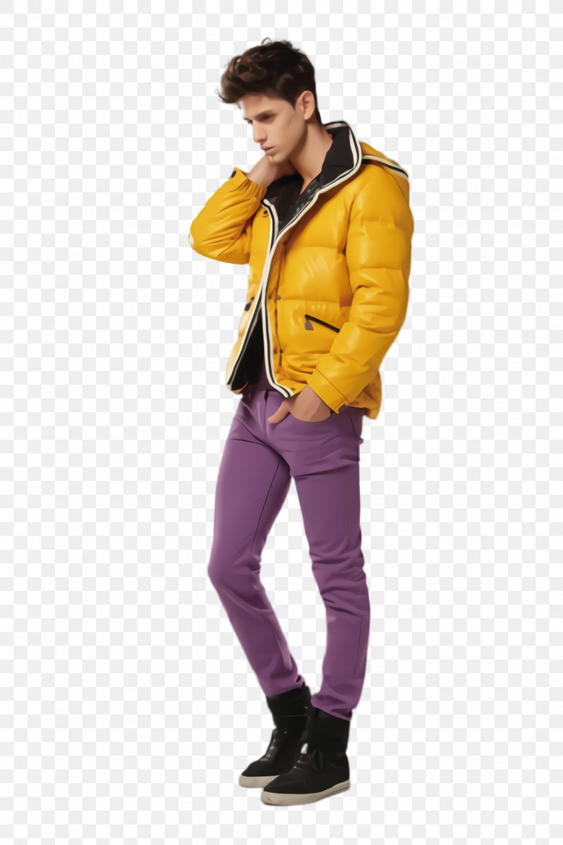 Clothing Jacket Hood Yellow Outerwear, PNG, 1632x2448px, Clothing, Coat, Footwear, Hood, Jacket Download Free