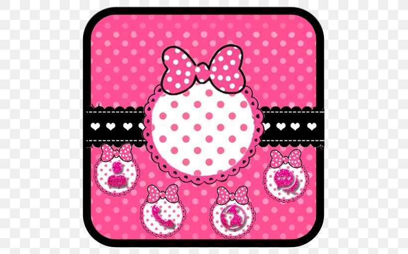 Polka Dot Visual Arts Line Point Clip Art, PNG, 512x512px, Polka Dot, Art, Heart, Magenta, Pink Download Free