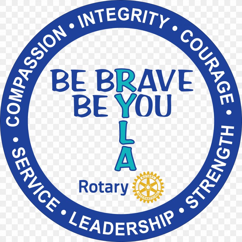 Rotary Youth Leadership Awards Rotary International Audubon County Supervisor Election, 2016 Deep Ocean Water District, PNG, 3604x3604px, Rotary Youth Leadership Awards, Area, Association, Blue, Brand Download Free