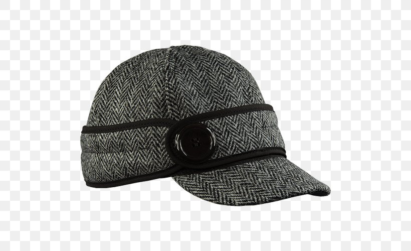 Baseball Cap Stormy Kromer Cap Hat Tweed, PNG, 500x500px, Baseball Cap, Black, Button, Cap, Cotton Download Free