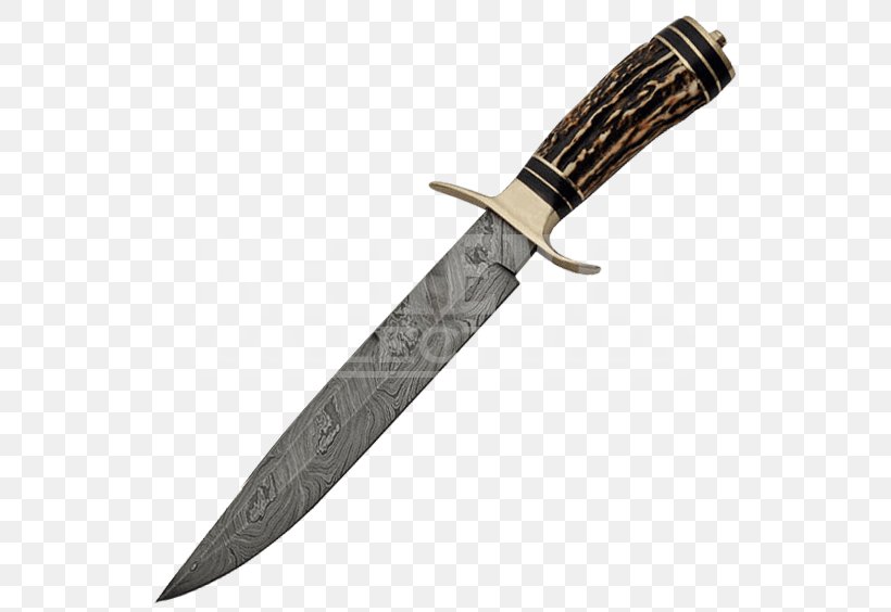 Bowie Knife Hunting & Survival Knives Throwing Knife Utility Knives, PNG, 564x564px, Bowie Knife, Blade, Cold Weapon, Dagger, Damascus Download Free