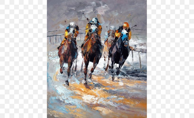 Horse Oil Painting Canvas, PNG, 500x500px, Horse, Abstract Art, Adventure, Art, Canvas Download Free