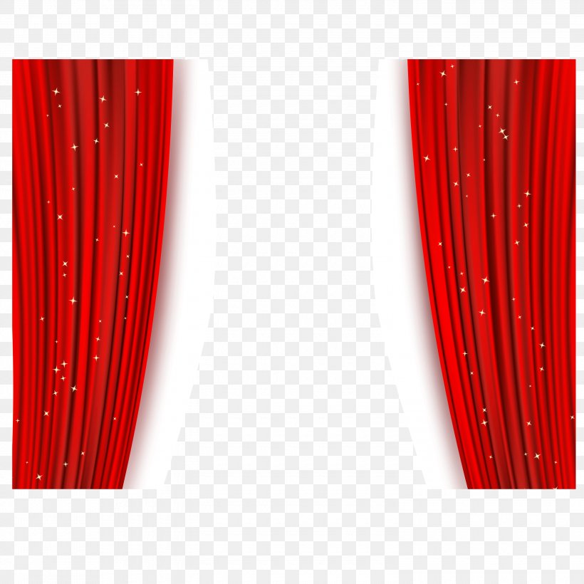 Theater Drapes And Stage Curtains Red Pattern, PNG, 3000x3000px, Theater Drapes And Stage Curtains, Curtain, Interior Design, Material, Red Download Free