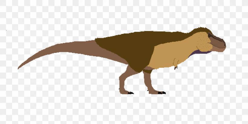 Tyrannosaurus Pixel Art Dinosaur Yutyrannus, PNG, 1800x900px, Tyrannosaurus, Animal, Animation, Art, Beak Download Free