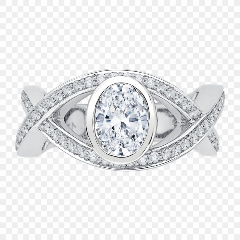 Engagement Ring Tacori Silver Bezel, PNG, 1000x1000px, Ring, Bezel, Bling Bling, Blingbling, Body Jewellery Download Free