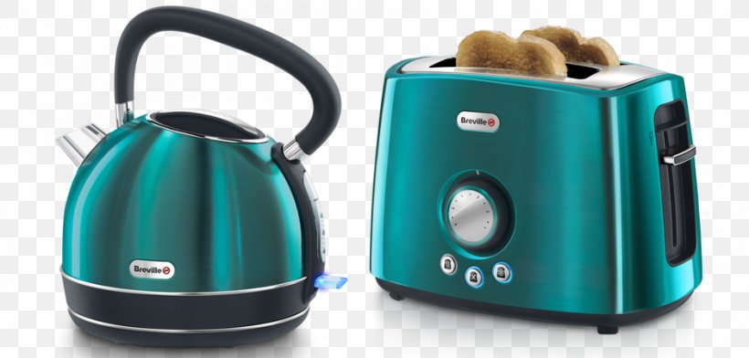 Kettle Toaster Teal Morphy Richards Kitchen, PNG, 940x450px, Kettle, Breville, Dualit Limited, Home Appliance, Kitchen Download Free