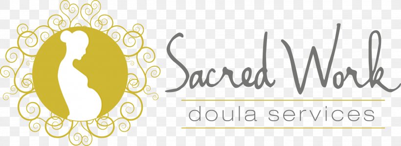 Doula Logo Childbirth Postpartum Period Midwifery, PNG, 2634x966px, Doula, Area, Austin, Brand, Breastfeeding Download Free
