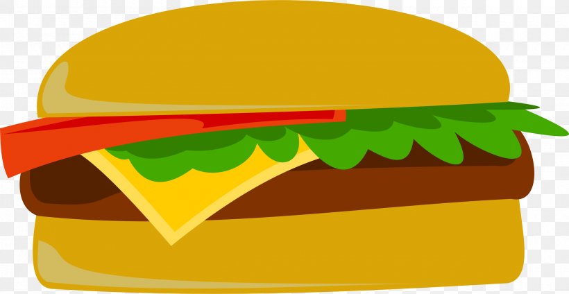 Hamburger Cheeseburger Hot Dog Fast Food French Fries, PNG, 2400x1241px, Hamburger, Burger King, Cap, Cheeseburger, Clip Art Download Free