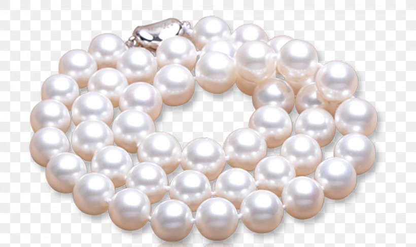 Pearl Necklace Earring Pearl Necklace, PNG, 2000x1190px, Pearl, Bead, Bitxi, Earring, Fashion Accessory Download Free