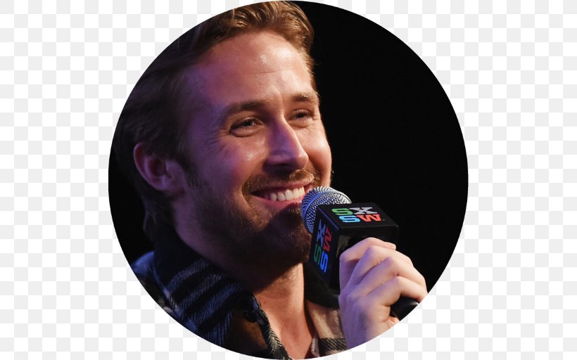 Ryan Gosling South By Southwest Lost River Austin Convention Center Film Director, PNG, 512x512px, Watercolor, Cartoon, Flower, Frame, Heart Download Free