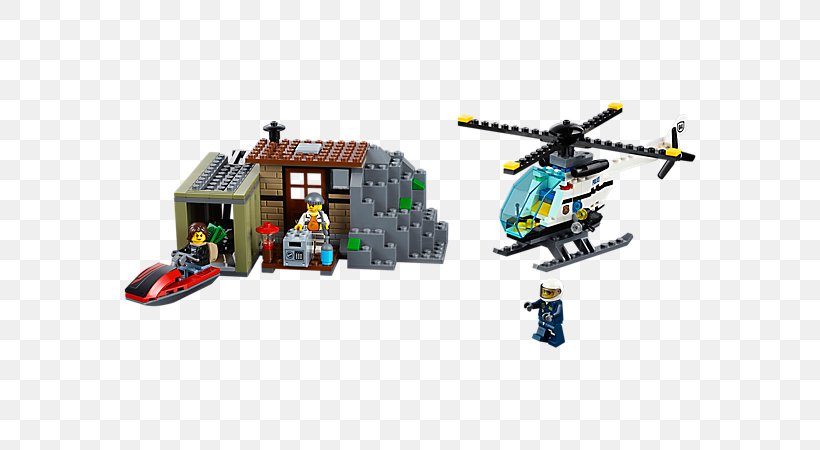 Amazon.com LEGO 60131 City Crooks Island Lego City Toy, PNG, 600x450px, Amazoncom, Aircraft, Helicopter, Helicopter Rotor, Lego Download Free