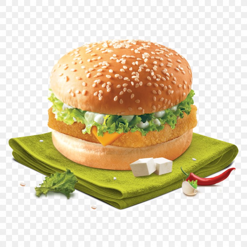 Cheeseburger Veggie Burger Hamburger Chicken Sandwich Chicken Fingers, PNG, 1000x1000px, Cheeseburger, American Food, Big Mac, Breakfast Sandwich, Bun Download Free