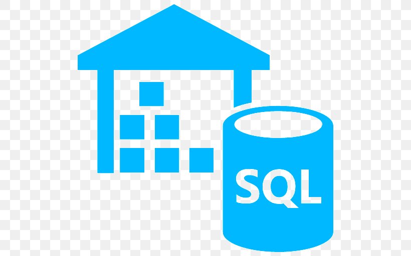 Microsoft Azure SQL Database Data Warehouse, PNG, 512x512px, Microsoft Azure Sql Database, Area, Blue, Brand, Business Intelligence Download Free
