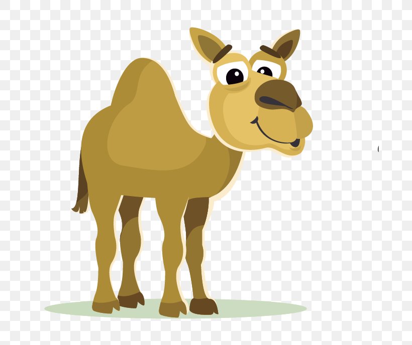 Bactrian Camel Cartoon Clip Art, PNG, 689x688px, Dromedary, Bactrian Camel, Camel, Camel Like Mammal, Deer Download Free