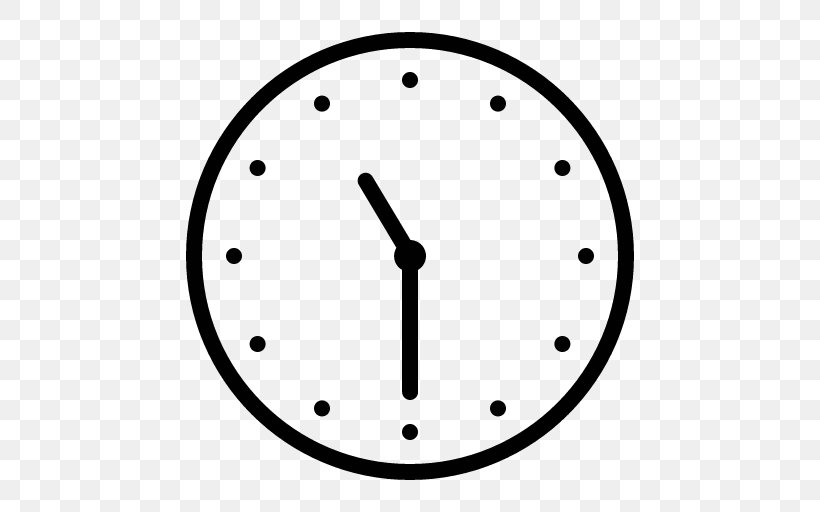 Clock, PNG, 512x512px, Clock, Alarm Clocks, Area, Black And White, Computer Program Download Free