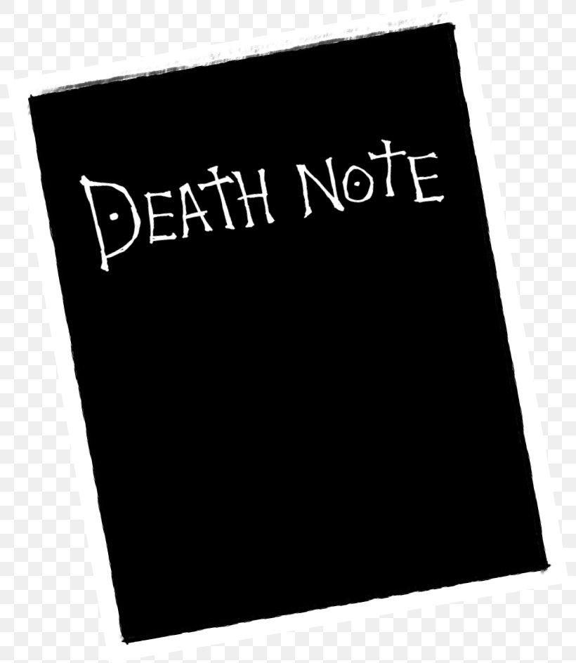 Death Note Rectangle Brand Black M, PNG, 801x944px, Death Note, Black, Black M, Brand, Rectangle Download Free