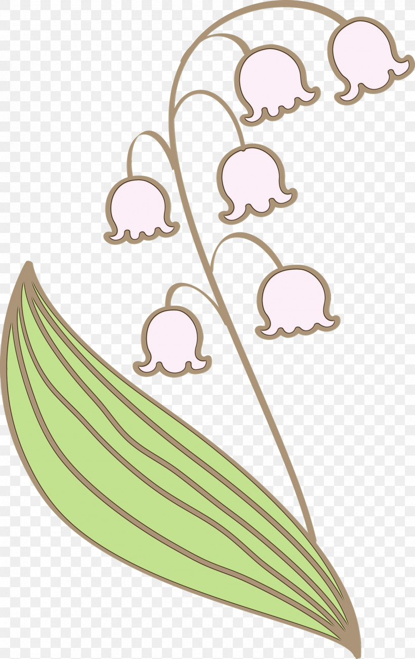 Leaf Plant, PNG, 1888x3000px, Lily Bell, Flower, Leaf, Paint, Plant Download Free