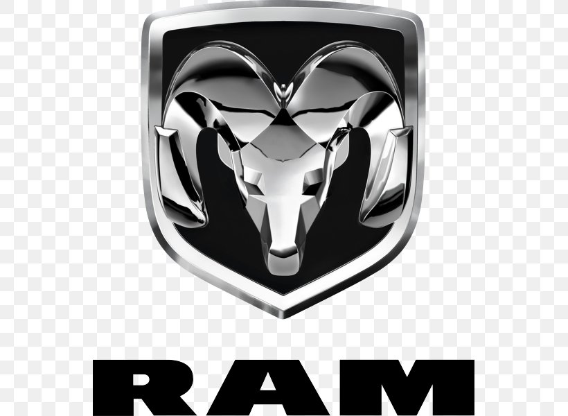 Ram Trucks Dodge Ram Pickup Car Chrysler, PNG, 551x600px, Ram Trucks, Black And White, Brand, Car, Chrysler Download Free