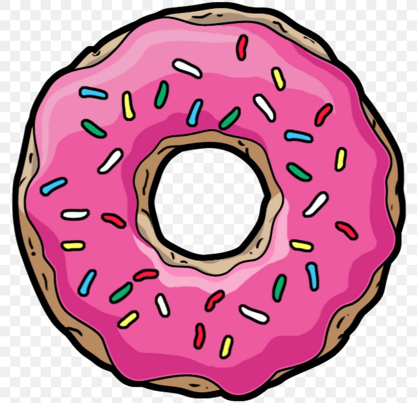Donuts Homer Simpson Coffee And Doughnuts Sprinkles Frosting & Icing, PNG, 781x791px, Donuts, Bagel, Baked Goods, Cake, Ciambella Download Free