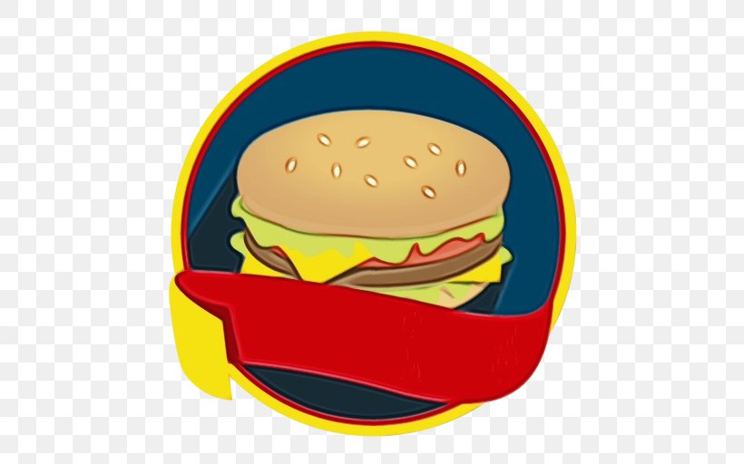 Junk Food Cartoon, PNG, 512x512px, Watercolor, American Food, Bun, Cheeseburger, Cuisine Download Free