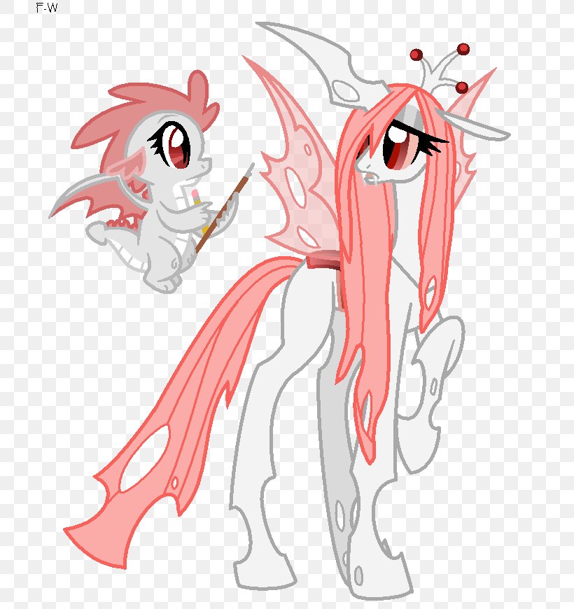 Pony Changeling Equestria Albinism, PNG, 718x870px, Watercolor, Cartoon, Flower, Frame, Heart Download Free