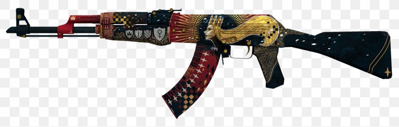 Counter-Strike: Global Offensive AK-47 Weapon Izhmash AK-74, PNG, 1680x535px, Watercolor, Cartoon, Flower, Frame, Heart Download Free