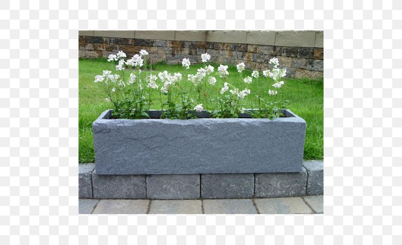 Flowerpot Window Box Stone Wall Rock, PNG, 500x500px, Flowerpot, Box, Bracket, Garden, Grass Download Free