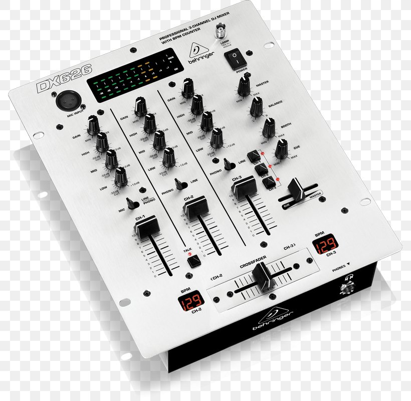 Microphone Audio Mixers DJ Mixer BEHRINGER Behringer PRO MIXER VMX100USB, PNG, 787x800px, Watercolor, Cartoon, Flower, Frame, Heart Download Free
