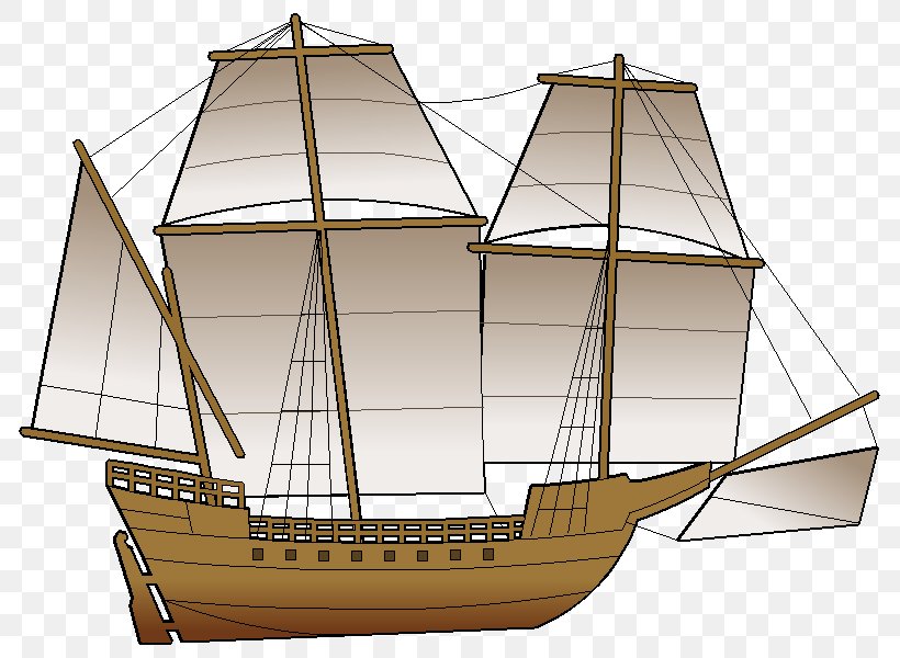 Sail Brigantine Clipper Ship Of The Line Galleon, PNG, 800x600px, Sail, Baltimore Clipper, Barque, Barquentine, Boat Download Free