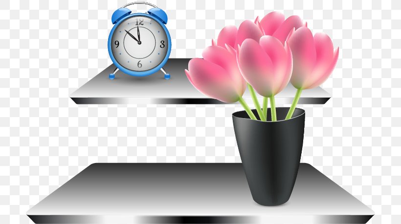 Alarm Clock Tray, PNG, 714x459px, Alarm Clock, Clock, Drawing, Floral Design, Floristry Download Free
