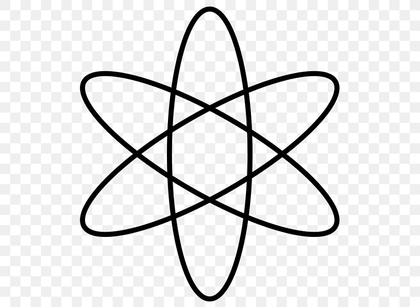 Atomic Nucleus Symbol Clip Art, PNG, 531x600px, Atom, Area, Atomic Energy, Atomic Nucleus, Black Download Free