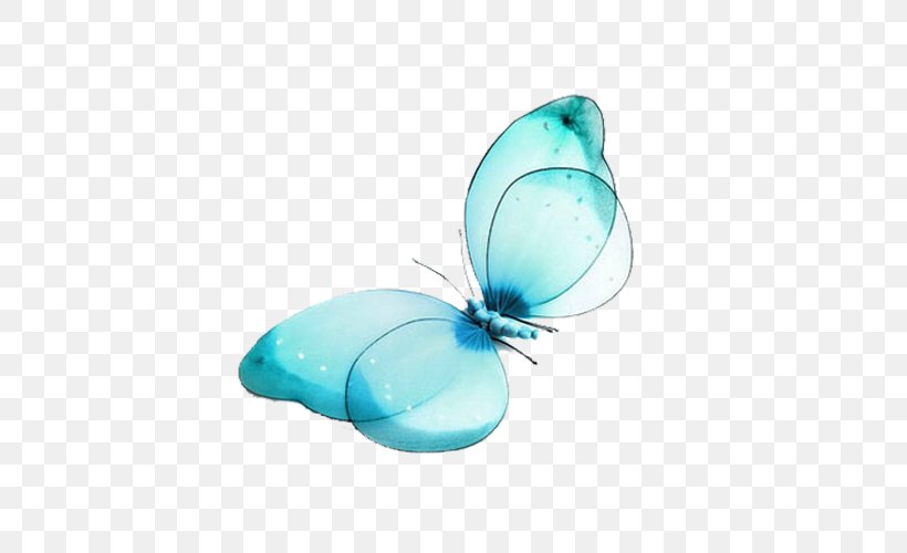 Butterfly High-definition Television Wallpaper, PNG, 500x500px, Butterfly, Android, Aqua, Aspect Ratio, Azure Download Free