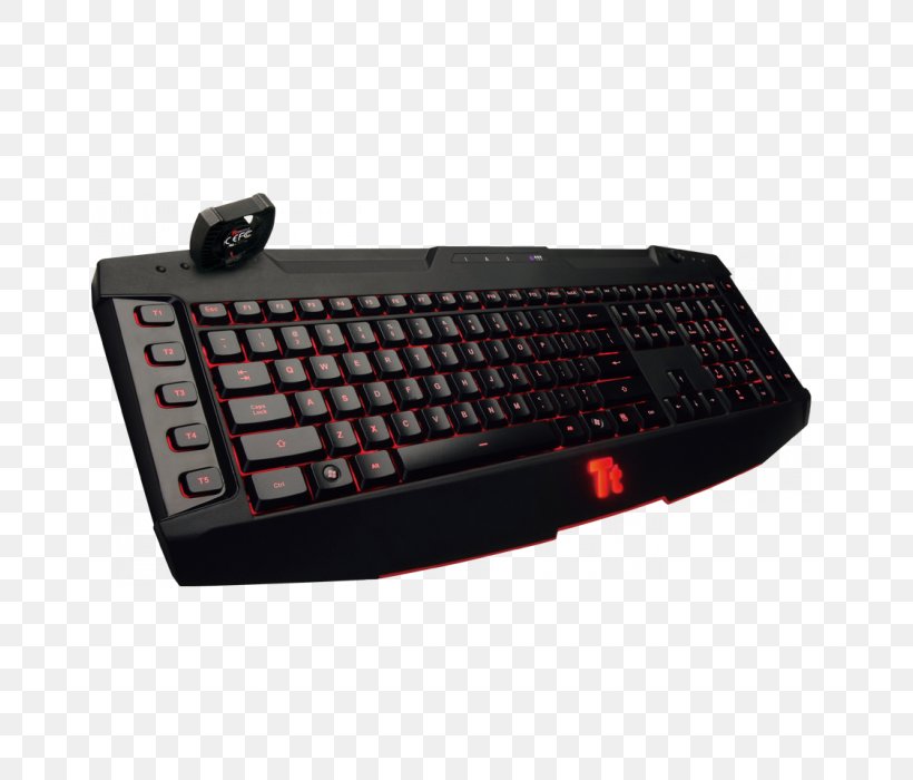 Computer Keyboard Tt ESports Challenger Pro Thermaltake Tt Esports Challenger Prime Keyboard Gaming Keypad, PNG, 700x700px, Computer Keyboard, Computer Component, Electronic Instrument, Electronic Sports, Gaming Keypad Download Free