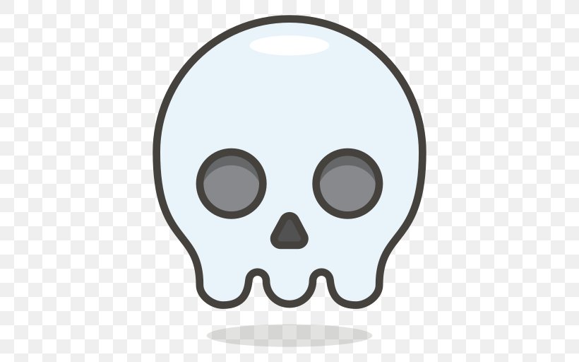 Emoji Clip Art Skull Nose Face, PNG, 512x512px, Emoji, Art, Bone, Face, Head Download Free
