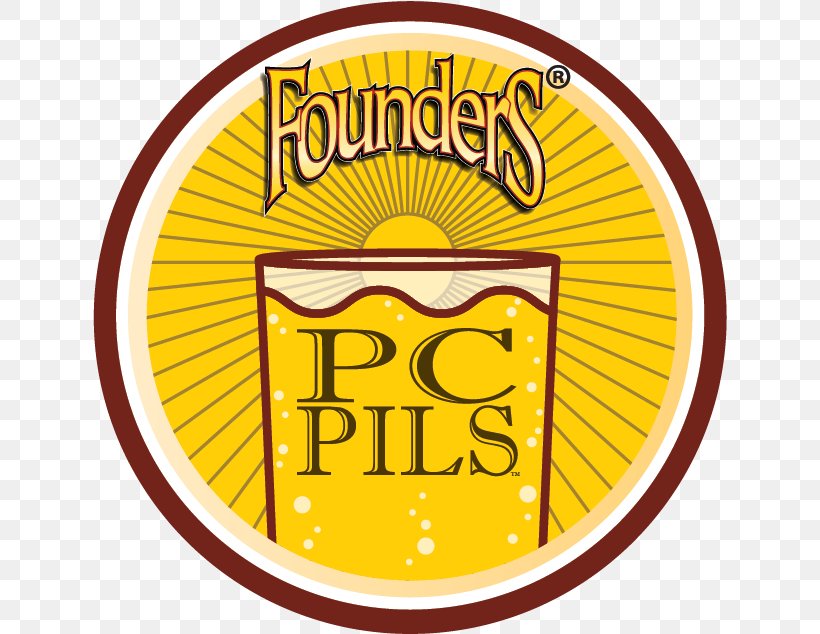 Founders Brewing Company Beer Pilsner Brewery, PNG, 634x634px, Founders Brewing Company, Area, Badge, Beer, Boulevard Brewing Company Download Free