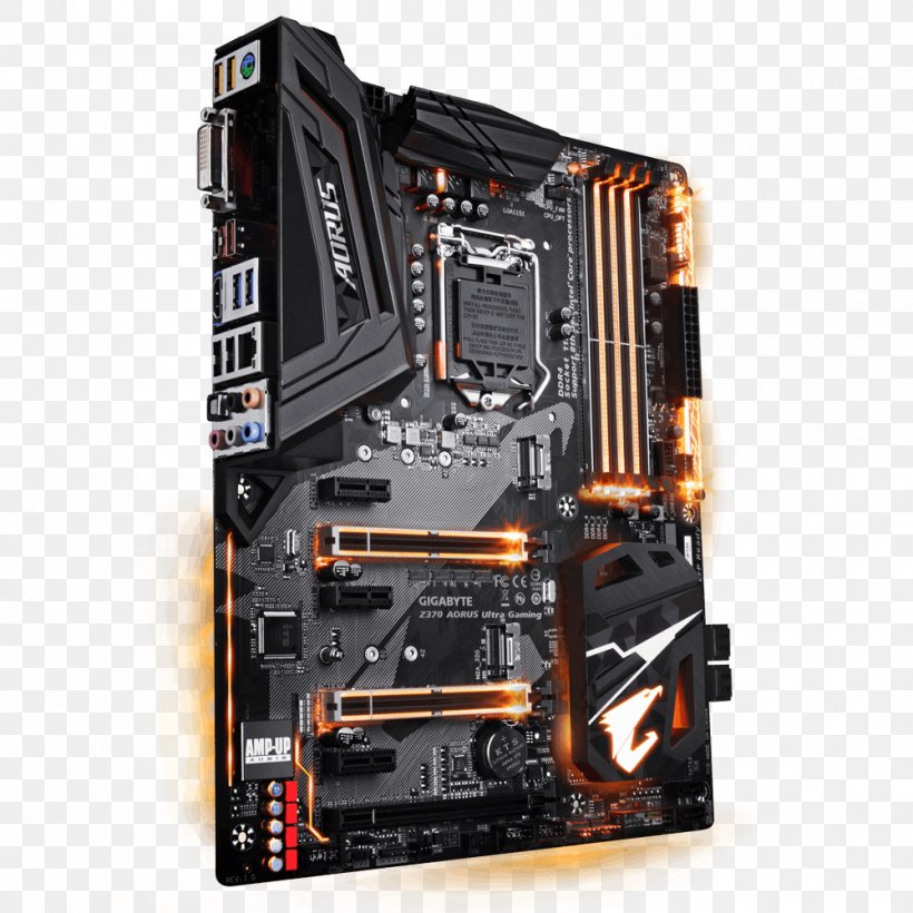 Intel LGA 1151 Motherboard ATX DDR4 SDRAM, PNG, 1000x1000px, Intel, Atx, Central Processing Unit, Coffee Lake, Computer Accessory Download Free