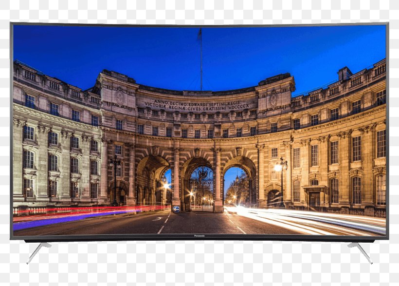 Panasonic LED-backlit LCD Ultra-high-definition Television 4K Resolution, PNG, 786x587px, 4k Resolution, Panasonic, Arch, Building, Classical Architecture Download Free