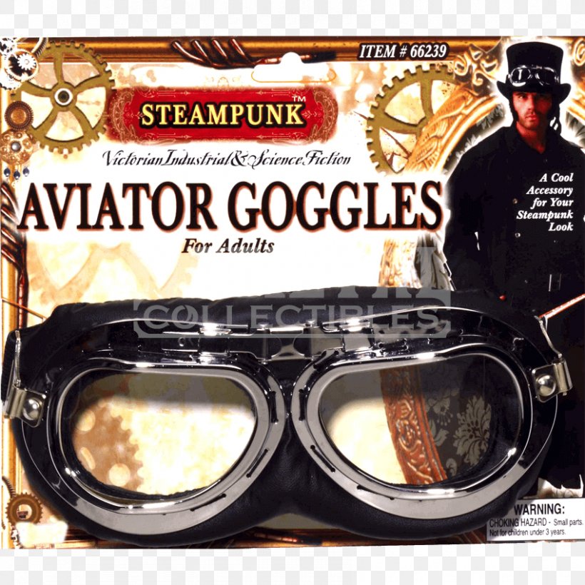 Steampunk Fashion Aviator Sunglasses Goggles Leather Helmet, PNG, 850x850px, Steampunk, Aviator Sunglasses, Bowler Hat, Brand, Clothing Download Free