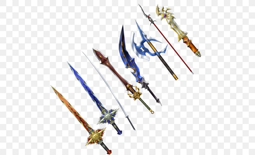 Dissidia Final Fantasy NT Dissidia 012 Final Fantasy Final Fantasy VIII Final Fantasy XIII, PNG, 500x500px, Dissidia Final Fantasy, Cloud Strife, Cold Weapon, Dirge Of Cerberus Final Fantasy Vii, Dissidia 012 Final Fantasy Download Free