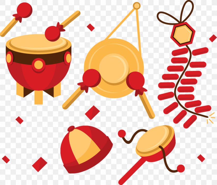 Drum Chinese New Year, PNG, 887x757px, Drum, Bass Drum, Cartoon, Chinese New Year, Festival Download Free
