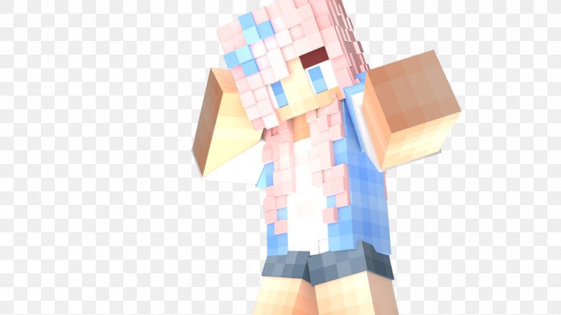 Minecraft Yuno Gasai Rendering, PNG, 1191x670px, Watercolor, Cartoon ...