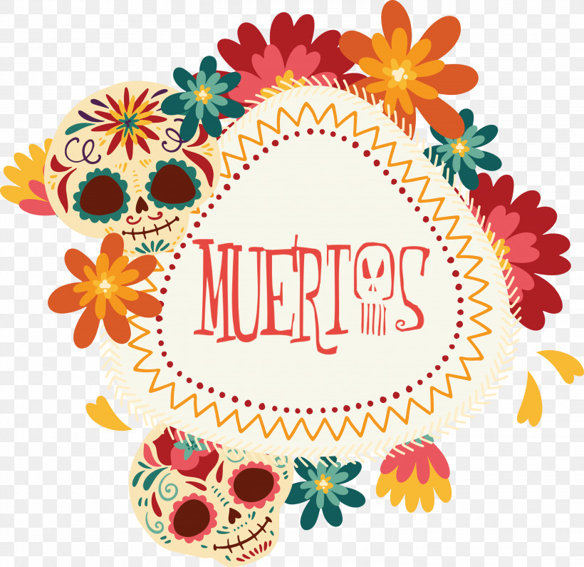 Dia De Muertos Day Of The Dead, PNG, 3000x2912px, D%c3%ada De Muertos, Biology, Creativity, Cut Flowers, Day Of The Dead Download Free